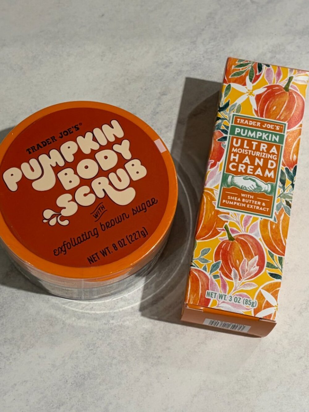 NEW - Trader Joe's Pumpkin Body Scrub & Pumpkin Hand Cream - Picture 6 of 7